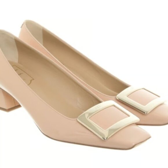 Roger Vivier Patent Leather Pump EU36/US6 Nude - Picture 11 of 11